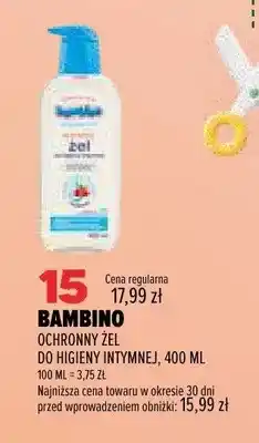 Drogerie Natura Ochronny żel do higieny intymnej Bambino oferta