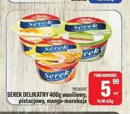 TomiMarkt Serek delikatny Président waniliowy oferta