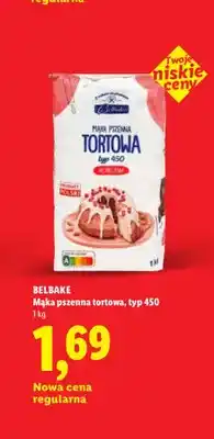 Lidl Mąka pszenna tortowa typ 450 Belbake oferta