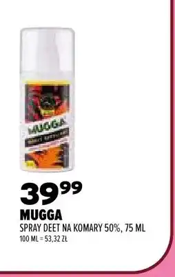 Drogerie Natura Spray DEET na komary Mugga 50% oferta