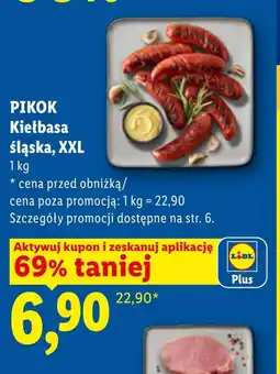 Lidl Kiełbasa Pikok oferta