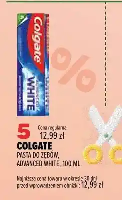 Drogerie Natura Pasta do zębów Colgate Advanced White oferta