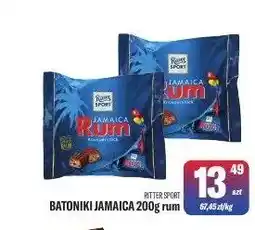 TomiMarkt Batoniki Ritter Sport Jamaica rum oferta