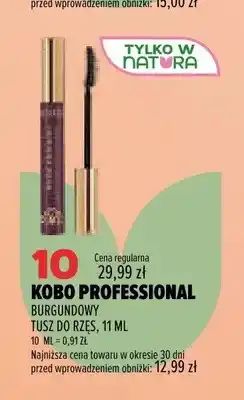 Drogerie Natura Tusz do rzęs Kobo Professional Burgundy oferta