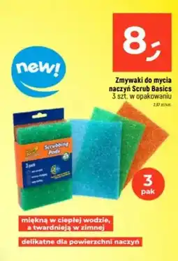 Dealz Zmywaki do mycia naczyń Scrub Daddy Scrub Basics Scrubbing Pads oferta