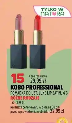 Drogerie Natura Pomadka do ust Kobo Professional Luxe Lip Satin oferta