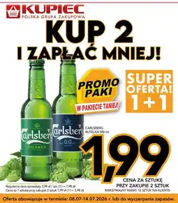 Kupiec Piwo bezalkoholowe Carlsberg Pilsner oferta