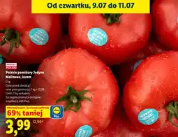 Lidl Pomidory Polski oferta