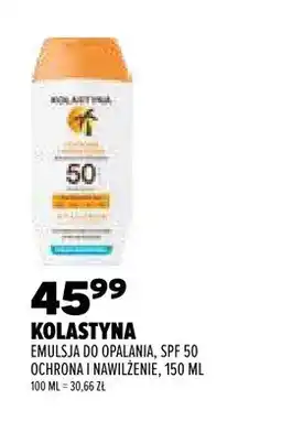 Drogerie Natura Emulsja do opalania Kolastyna SPF 50 Ochrona i Nawilżenie oferta