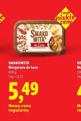 Lidl Margaryna de Luxe Smakowita oferta