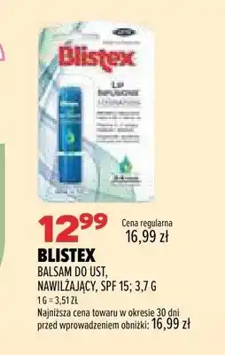 Drogerie Natura Balsam do ust nawilżający Blistex SPF 15 oferta