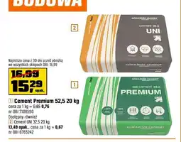 OBI Cement UNI 32,5 Górażdże Cement oferta
