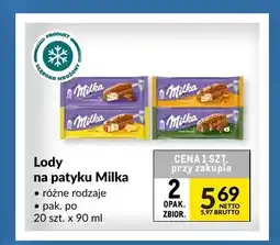 Makro Lody na patyku Milka Almond oferta