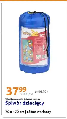 Action Śpiwór dziecięcy Pokémon 70x170 cm oferta