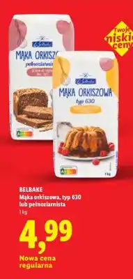 Lidl Mąka orkiszowa typ 630 Belbake oferta