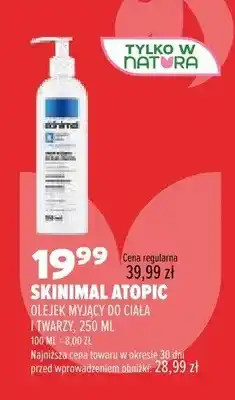 Drogerie Natura Olejek myjący do ciała i twarzy Skinimal Atopic oferta