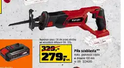 OBI Piła szablasta akumulatorowa Einhell oferta
