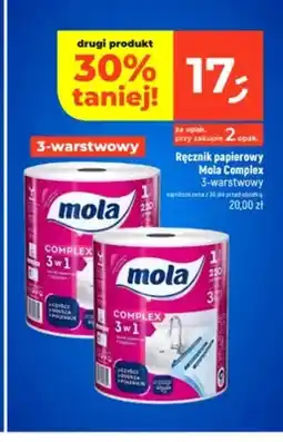 Dealz Ręcznik papierowy Mola Complex 3-warstwowy oferta