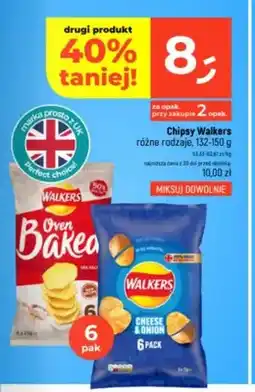 Dealz Chipsy Walkers Oven Baked 6-pak oferta