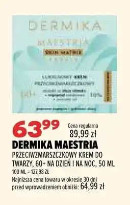 Drogerie Natura Przeciwzmarszczkowy krem do twarzy Dermika Maestria 60+ na dzień i na noc oferta