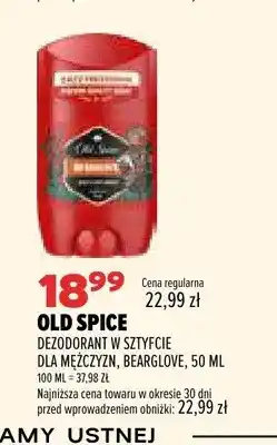 Drogerie Natura Dezodorant w sztyfcie dla mężczyzn Old Spice Bearglove oferta