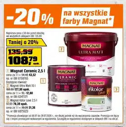 OBI Farba ceramiczna Magnat Ceramic oferta