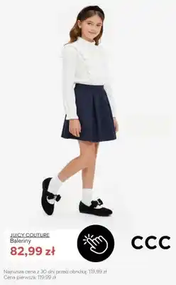 CCC Baleriny Juicy Couture oferta