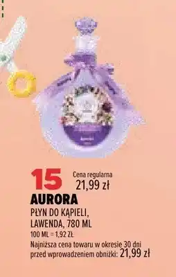 Drogerie Natura Płyn do kąpieli Aurora Lawenda oferta