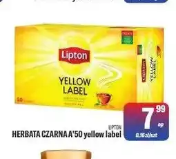 TomiMarkt Herbata czarna Lipton Yellow Label oferta