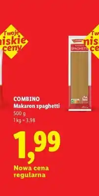 Lidl Makaron spaghetti Combino oferta