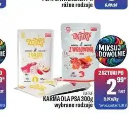 TomiMarkt Karma dla psa Tuftuf oferta