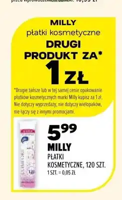 Drogerie Natura Płatki kosmetyczne Milly oferta