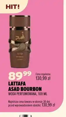 Drogerie Natura Woda perfumowana Lattafa Asad Bourbon oferta