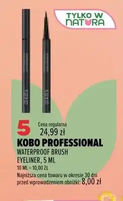 Drogerie Natura Eyeliner Kobo Professional Waterproof Brush Eyeliner oferta