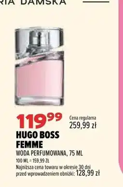 Drogerie Natura Woda perfumowana Hugo Boss Femme oferta