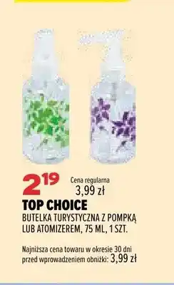 Drogerie Natura Butelka turystyczna z atomizerem Top Choice oferta