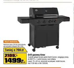 OBI Grill gazowy Knox oferta