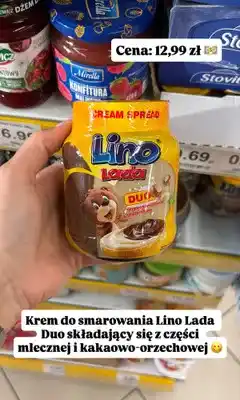 Dino Krem do smarowania Lino Lada Duo oferta