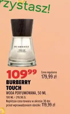 Drogerie Natura Woda perfumowana Burberry Touch oferta