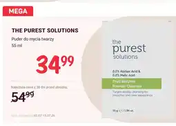 Rossmann Puder do mycia twarzy The Purest Solutions oferta