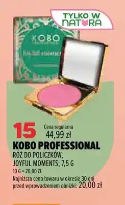 Drogerie Natura Róż do policzków Kobo Professional Joyful Moments oferta