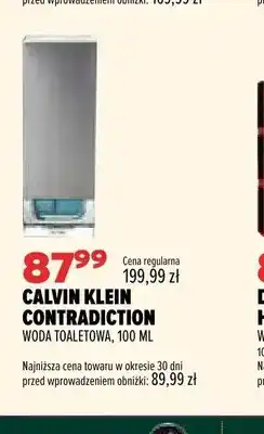 Drogerie Natura Woda toaletowa Calvin Klein Contradiction oferta