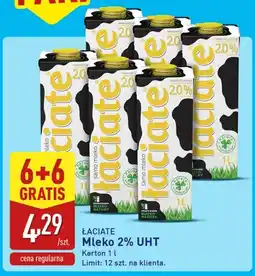 ALDI Mleko 2% UHT Łaciate oferta