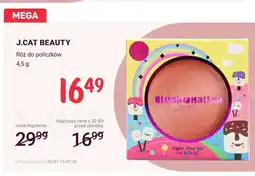 Rossmann Róż do policzków J.Cat Beauty Blush-Mallow oferta