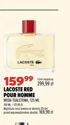 Drogerie Natura Woda toaletowa Lacoste Red Pour Homme oferta