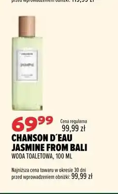 Drogerie Natura Woda toaletowa Chanson D'Eau Jasmine from Bali oferta