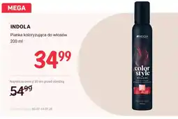 Rossmann Pianka koloryzująca do włosów Indola Color Style Mousse oferta