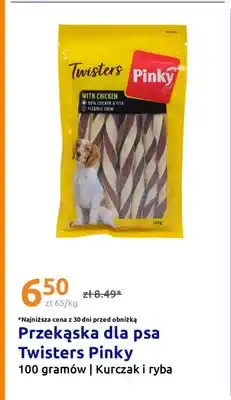 Action Przekąska dla psa Twisters Pinky z kurczakiem i rybą oferta