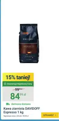 ERLI Kawa ziarnista Davidoff Espresso 57 Dark & Chocolatey 100% Arabica oferta