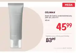 Rossmann Krem do twarzy przeciwsłoneczny Celimax SPF 50+ PA++++ oferta